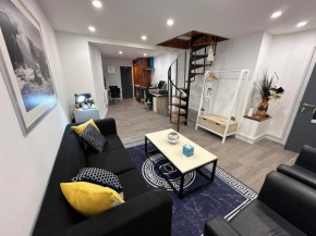 New York Style, Canal River Don, 2 levels, 4pp, free parking, 5G WiFi